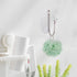 Curtain Holdback, 2pcs Wall Mounted Drapery Tiebacks with Clear Crystal Ball, Heavy Duty Metal Decorative Curtain