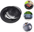 Portable Gas Stove Iron Baking Pan, Korean BBQ Grill Pan, Cast Iron Baking Dishes for Ovens