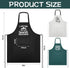 Set of 3 Women Kitchen Aprons with Funny Quotes Pocket Apron with Adjustable Waist Tie Cute Aprons for Cooking Baking