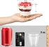 50 Pack 9 oz Plastic Dessert Cups with Lids, Small Plastic Yogurt Parfait Cups, Mini Round Party Serving Cup