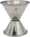 Hudson & Lane Stainless Steel Cocktail Barware Double Measuring Jigger, 1 oz x 1.5 oz