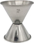 Hudson & Lane Stainless Steel Cocktail Barware Double Measuring Jigger, 1 oz x 1.5 oz