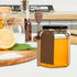 Woaiwo-q 12Pack 12 oz Glass Honey Jars with Lids, Clear Hexagon Jars with Black Lids, Honey Storage Jars + Wooden