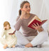 Reading Book Thinker Figurine Gift for Women Librarian Readers Study Graduates Students Teachers, Girl Reading Statue