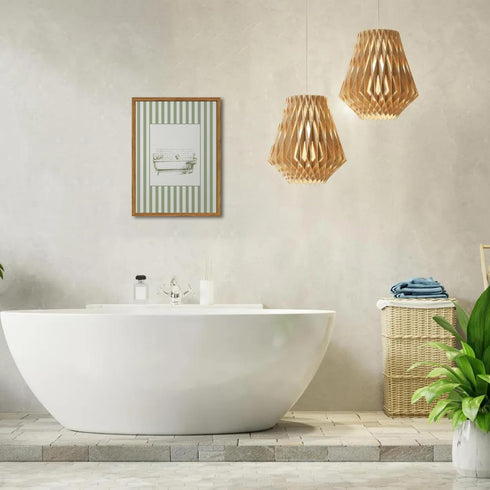 12x16 inch Funny Kids Bathroom Wall Art Cute Boy in Bathtub Wall Decor Picture, Eclectic Child Nursery Bathroom Poster