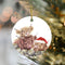 ArogGeld Highland Cows Christmas Ornaments Wedding Anniversary Decor Souvenirs Xmas Tree Keepsake