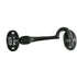 Renovators Supply Manufacturing Door Latch Lock, 4.5 in. Black Wrought Iron Swivel Hook and Eye Latch