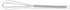 Fox Run Chrome Mini Whisk, 7.25 x 1.25 x 1.25 inches