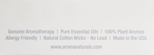 Aroma Naturals Ambiance Votive Candle, Yellow/Orange/Lemongrass, 6 Count