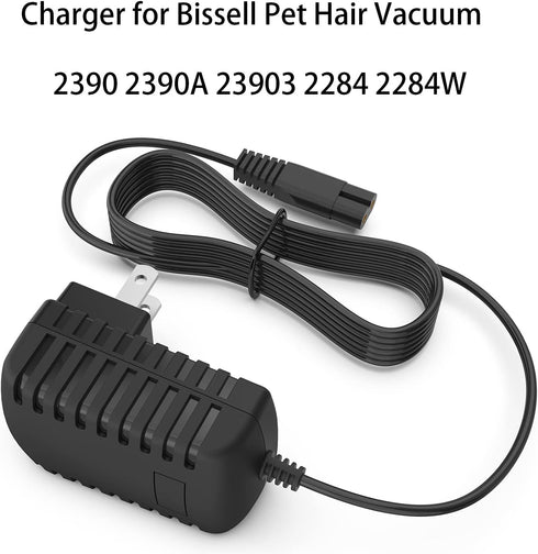 Replacement Charger for Bissell 2390A Pet Hair Eraser Vacuum, Compatible with 2284 14.4V Lithium Ion
