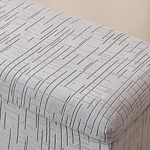 52) Eco-Ancheng Storage Ottoman Cover Rectangle Ottoman Slipcover Folding Storage Bench Cover Footrest Stool Slipcover