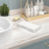 Acrylic Guest Towel Napkin Holder,Clear Bathroom Paper Hand Towels Storage Tray,Disposable Towel Holder