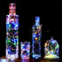 Fairy Lights Micro Silver Wire String Lights, 20 LEDs, 6.6Ft/2Meter, CR2032 Battery Operated (Multi-Colour, 6 Pack)