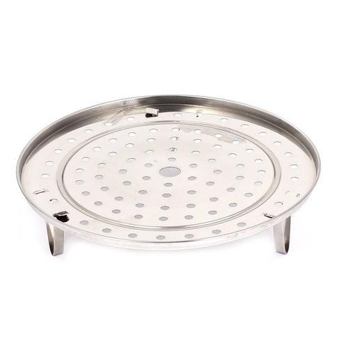 uxcell 10 Inch Stainless Steel Food Steaming Steamer Canning Rack Tray Stand Cookware