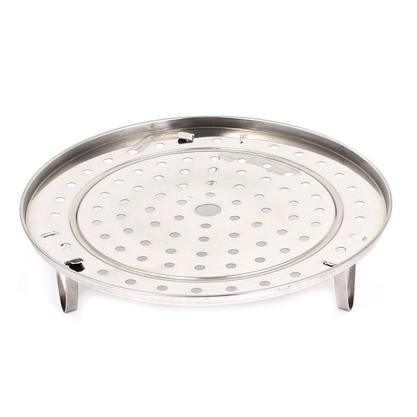 uxcell 10 Inch Stainless Steel Food Steaming Steamer Canning Rack Tray Stand Cookware