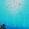 Decor365 Under The Sea Party Decorations - Blue Bubble Garlands for Little Mermaid Birthday, Underwater Backdrop