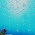 Decor365 Under The Sea Party Decorations - Blue Bubble Garlands for Little Mermaid Birthday, Underwater Backdrop