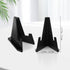 12 Packs Easel Stands Mini Coin Display Stand 2.17 x 1.65 Inch Easel Holder Card Stand for Display Black Display Stand for Collectibles Plastic Plate Display Holder for Medal Watches Picture