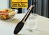 9-Inch Silicone Serving Tongs, Set of 3, Black, White, Gray