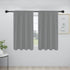 Easy-Going Blackout Curtains for Bedroom, Room Darkening Thermal Insulated Noise Reduction Window Drapes, 2 Panels