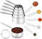 Joyhill Measuring Cups and Spoons Set of 10 Piece, Stainless Steel Stackable Measuring Cups for Cooking and Baking