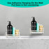 Counter TEZZ Sponge Holder for Kitchen Sink, Stainless Steel Kitchen Storage Sink Caddy for Organizing Sponge, Brush