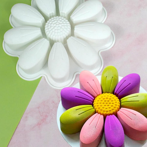 DIY Sunflower Chocolate Molds, Silicone Candy Molds for Party Decorations, Food Grade