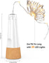 20 2024 2 Pack) Bottle Lights, LED Fairy Lights Battery Operated USB Rechargeable Upgraded Bottle Light with Cork