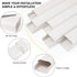 BEWAVE 9 Ft AC Line Cover Kit - 4" W Decorative PVC Tubing for Mini Split Air Conditioners and Heat Pumps