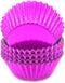 Standard Hot Pink Foil Cupcake Liners, 100-Count Muffin Baking Cups for Party and More