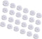 C&AHOME 24pcs Wire Cube Plastic Connectors - Cube Storage Modular Closet Organizer, White