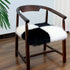 18" 18" (Pack 1), IRIWOOL Square Fur Sheepskin Chair Cover Seat Cushion Pad Super Soft Area Rugs for Living Bedroom