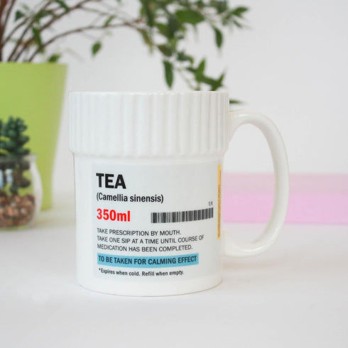 Gift Republic Multicolor Pill Pot Tea Mug