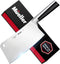 Mueller 7-Inch Meat Cleaver Knife, Stainless Steel Professional Butcher Chopper for Home Kitchen