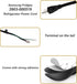 3903-001003 Refrigerator Power Cord for Samsung, Compatible with Kenmore Elite, RF28T5001SR, RH29H8000SR, RF28HMEDBSR