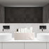 Fabric Storage Bin Box, Foldable Cotton Linen Basket with Wooden Handles, Large Rectangular Laundry Organizer.