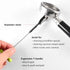 CAFEMASY Espresso Machine Cleaning Brush Set - 5 Pieces Natural Bristles Wooden & Nylon Brushes for Coffee Grinder