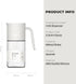 18.6oz Zuutii Olive Oil Dispenser Bottle Auto Flip Glass Vinegar Bottle with No-Drip Spout for Kitchen Cooking, Oil