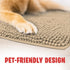 19" 30" MudGuard Mat Dog Door Mat for Muddy Paws, Super Absorbent Microfiber, Non-Slip Indoor Mat, Quick Dry Chenille