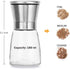Celiseaya (10 1PCS Glass Spice Jars, Double Lids Seasoning Shakers Glass Bottles Spice Shakers Sifter Barbecue Salt