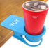 2 Pack YOY Drink Cup Holder Clip - Table Desk Side Water Glass Beer Bottle Beverage Soda Coffee Mug Holder Cup Saucer