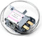 Universal Refrigerator Cold Temperature Control, WPF21-EX 2 Pins Probe, Replacement for Fridge Accessories