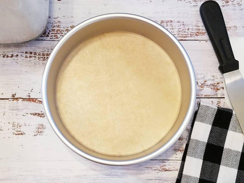 9 Inch Parchment Paper Rounds, 100 Sheets Unbleached, Pre-cut High Heat Round Liners for 9 inch Cake Pans