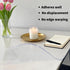 18"x20" PVC Table Mat - Waterproof, Heat Resistant, Easy Clean Desk Protector for Dining, Office, Coffee Tables