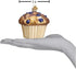Old World Christmas Glass Blown Ornament, Blueberry Muffin (32263)