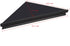 evron 2 Pack) Wall Mount Corner Shelf,Easy to Install Metal Front Floating Corner Shelves with Self-Adhesive Tapes