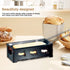 Cheese Raclette Set, Portable Candlelight Raclette Pan, Foldable Non-Stick Baking Tray for Home Kitchen