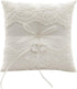 Awtlife Lace Pearl Wedding Ring Pillow Cushion, 8.26 Inch for Beach Wedding