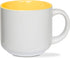 Pavilion Gift Company Blobby Cat Mug, Funny Cat Sister You're Pawsome, 18 oz, Yellow