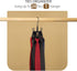 ZEDODIER 4 Pack Rotatable Belt Hanger, Closet Accessories Organizer with Maximum 24 Storage Capacity, Black